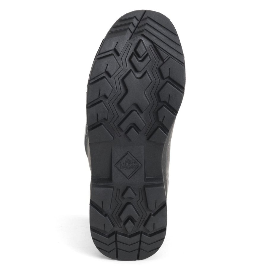 Unisex Chore Max Stalen Neus S5 Hoge Laarzen Zwarte Muckboot