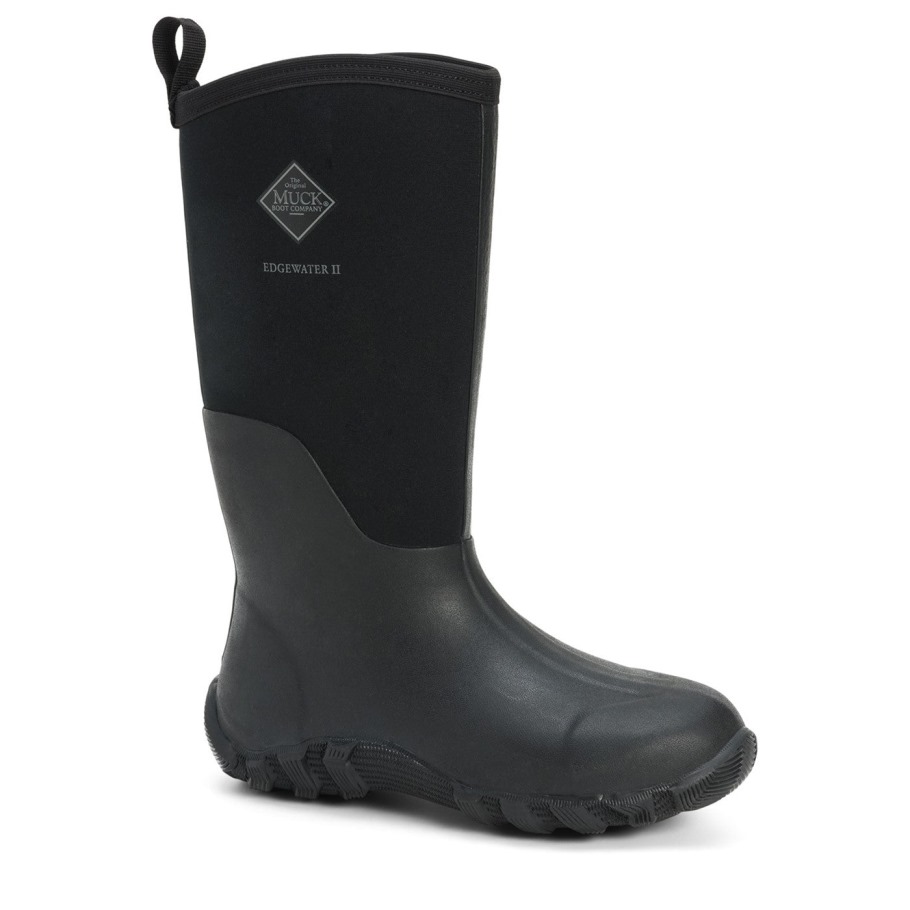 Unisex Edgewater Ii Hoge Laarzen Muckboot Zwart
