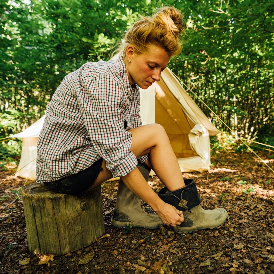 Unisex Forager Hoge Laarzen Tan Muckboot