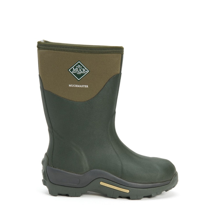 Unisex Muckmaster Korte Laarzen Moskleurige Muckboot
