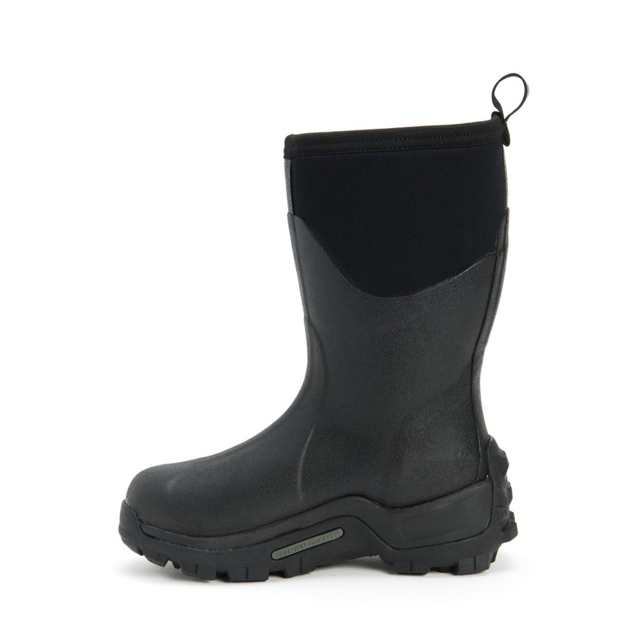 Unisex Muckmaster Korte Laarzen Muckboot Zwart