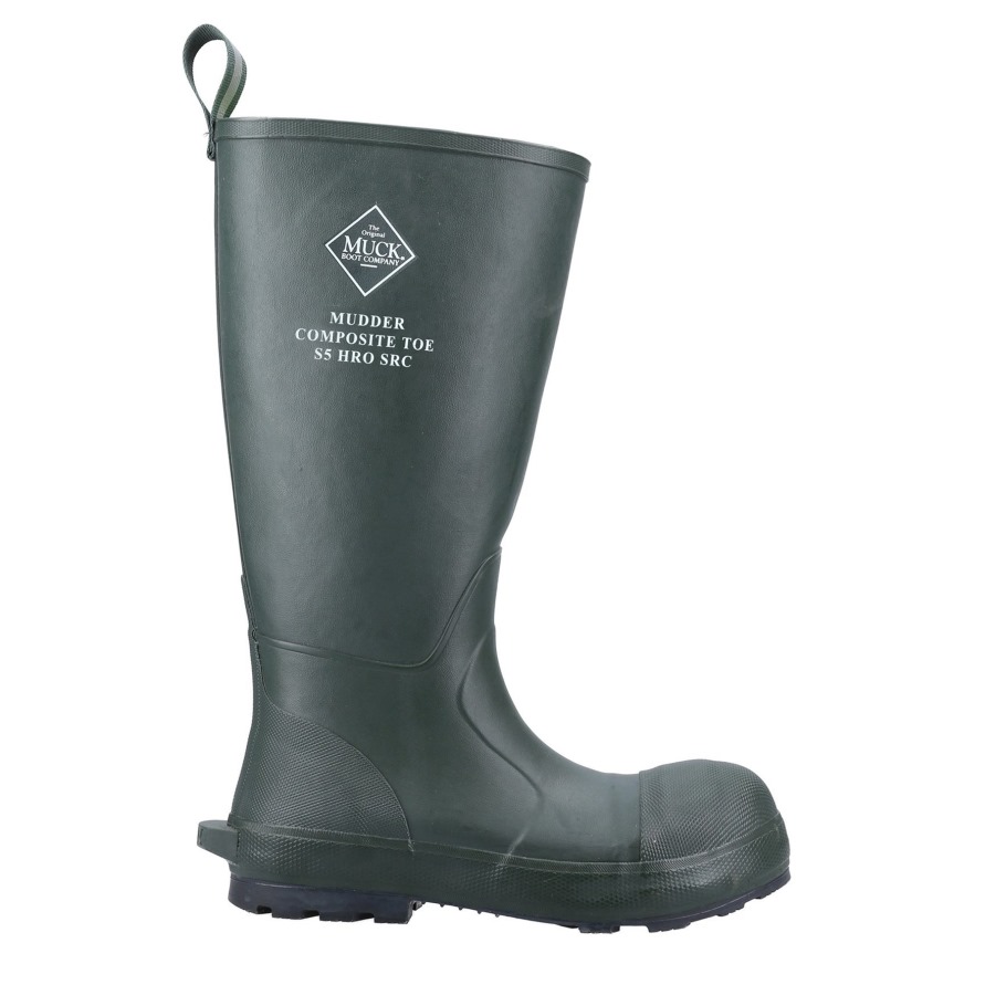 Unisex Mudder S5 Hoge Veiligheidslaarzen Muckboot Mos