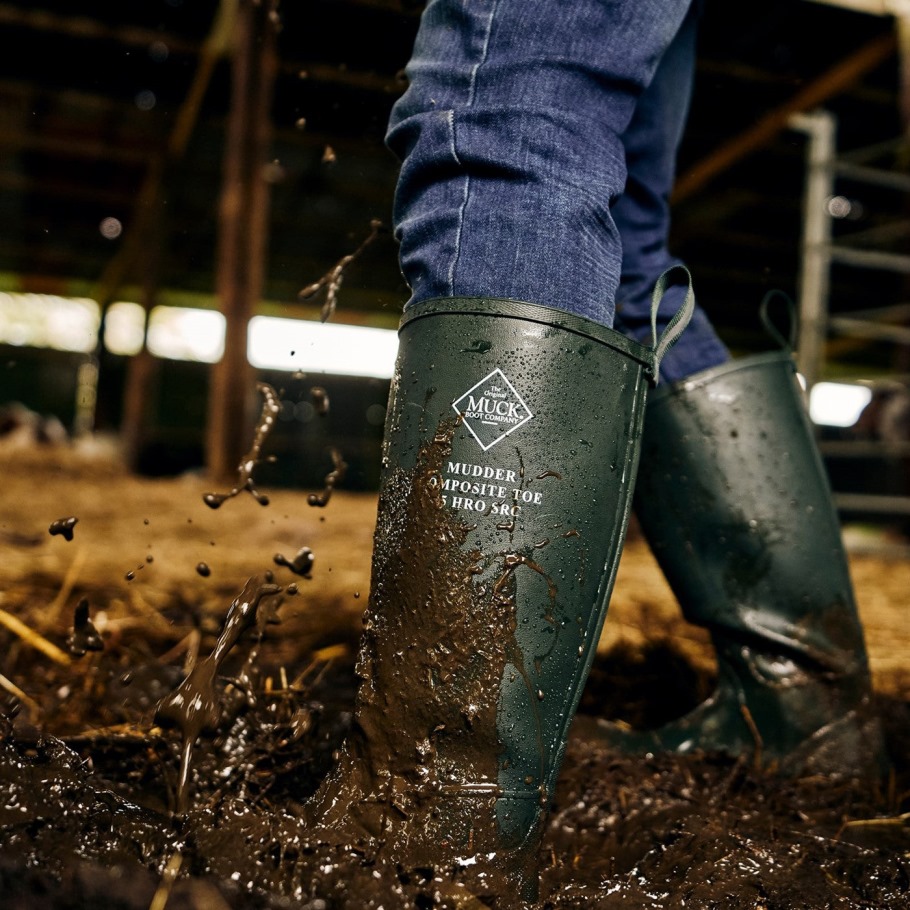 Unisex Mudder S5 Hoge Veiligheidslaarzen Muckboot Mos