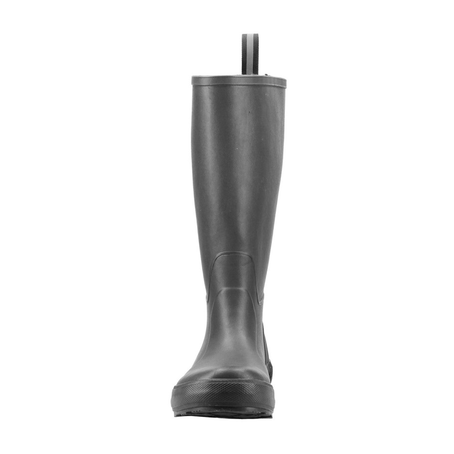 Unisex Mudder Hoge Laarzen Muckboot Zwart