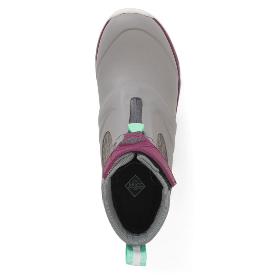 Korte Laarzen Met Apex-rits Voor Dames, Frost Grey Muckboot
