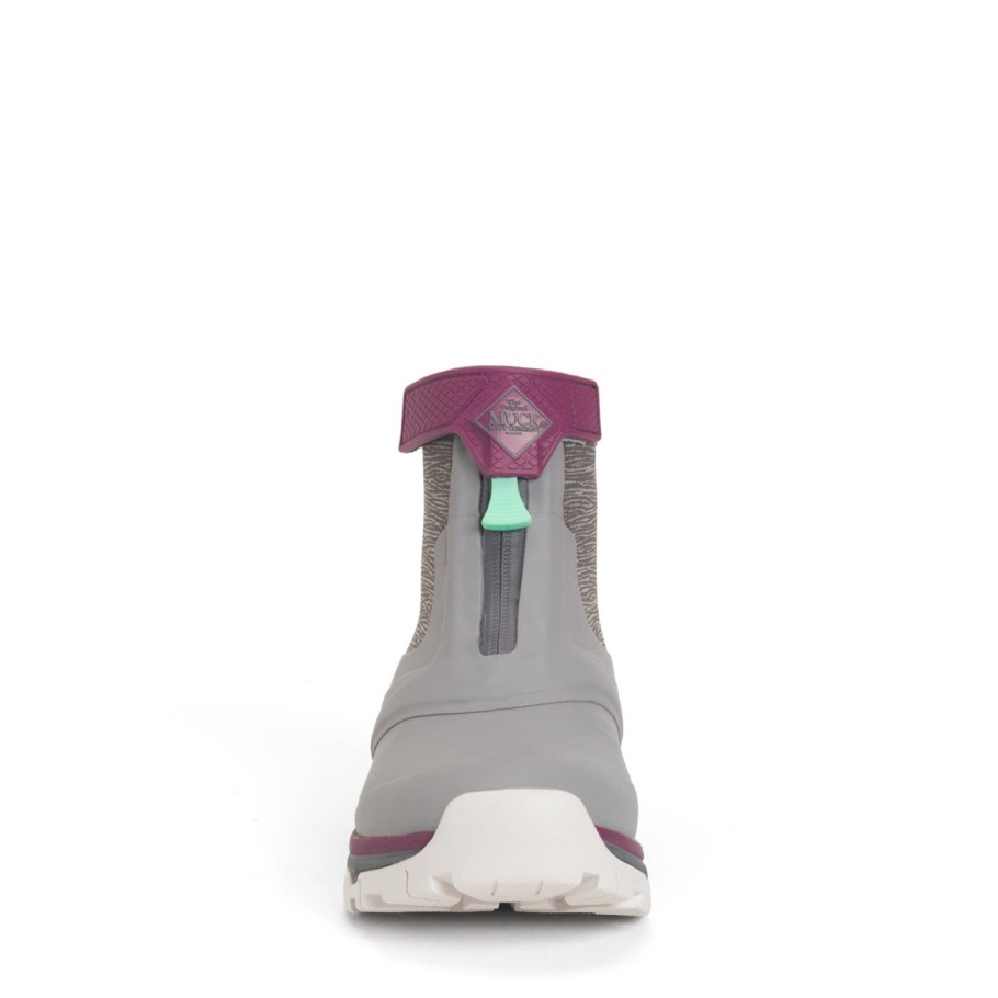 Korte Laarzen Met Apex-rits Voor Dames, Frost Grey Muckboot