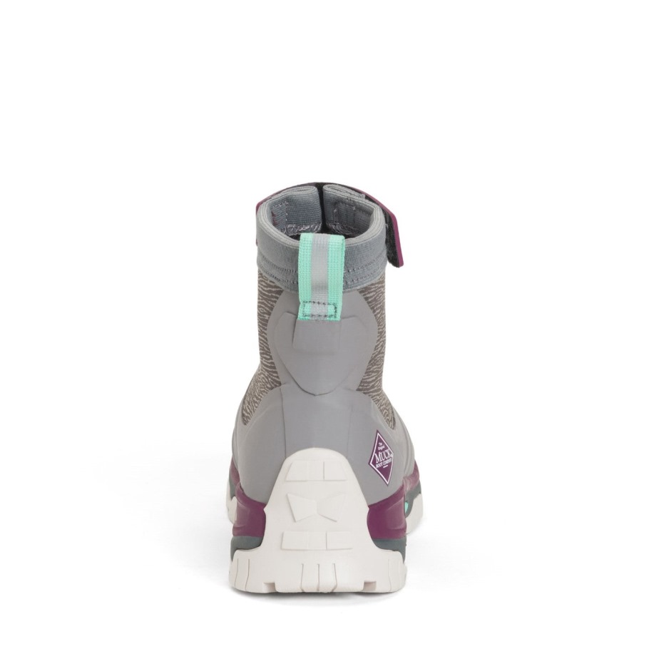 Korte Laarzen Met Apex-rits Voor Dames, Frost Grey Muckboot