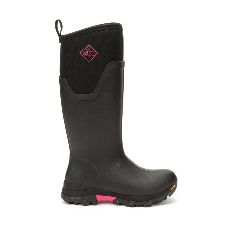 Dames Arctic Ice Vibram Ag All Terrain Rijlaarzen Zwarte Muckboot