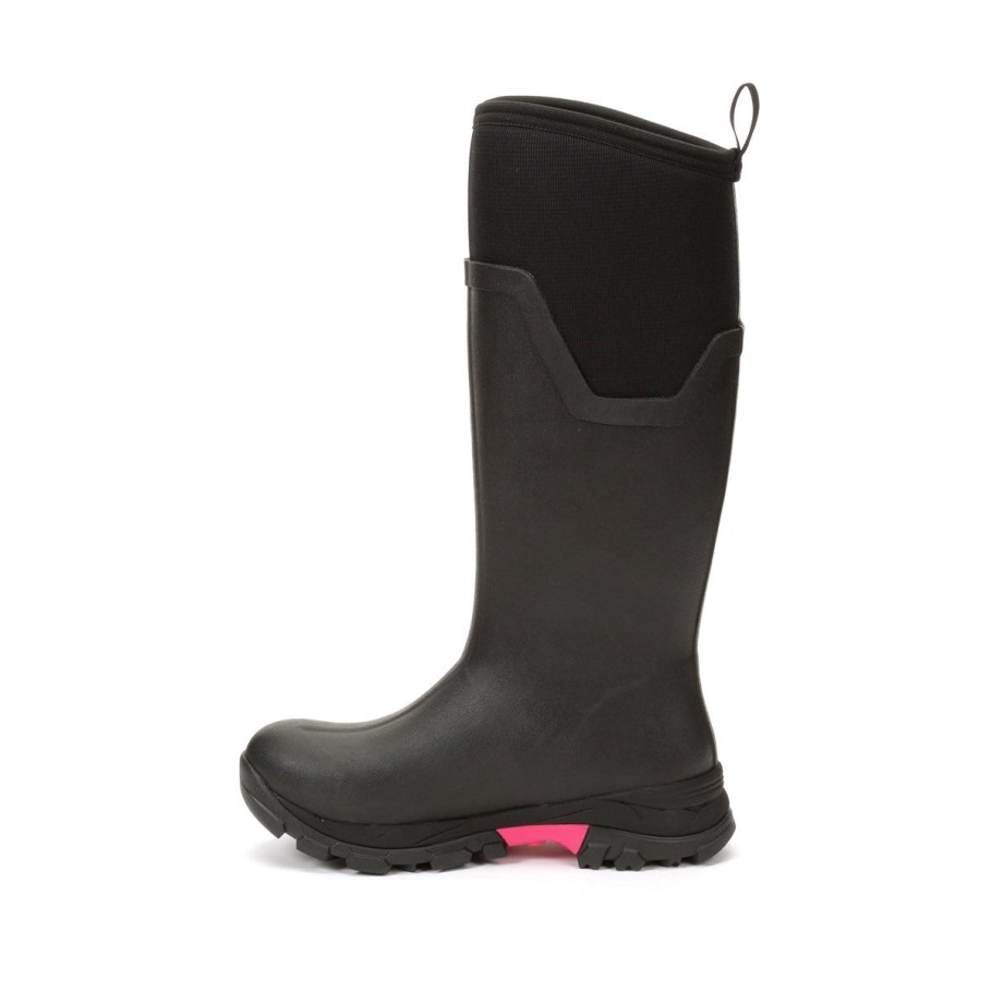 Dames Arctic Ice Vibram Ag All Terrain Rijlaarzen Zwarte Muckboot