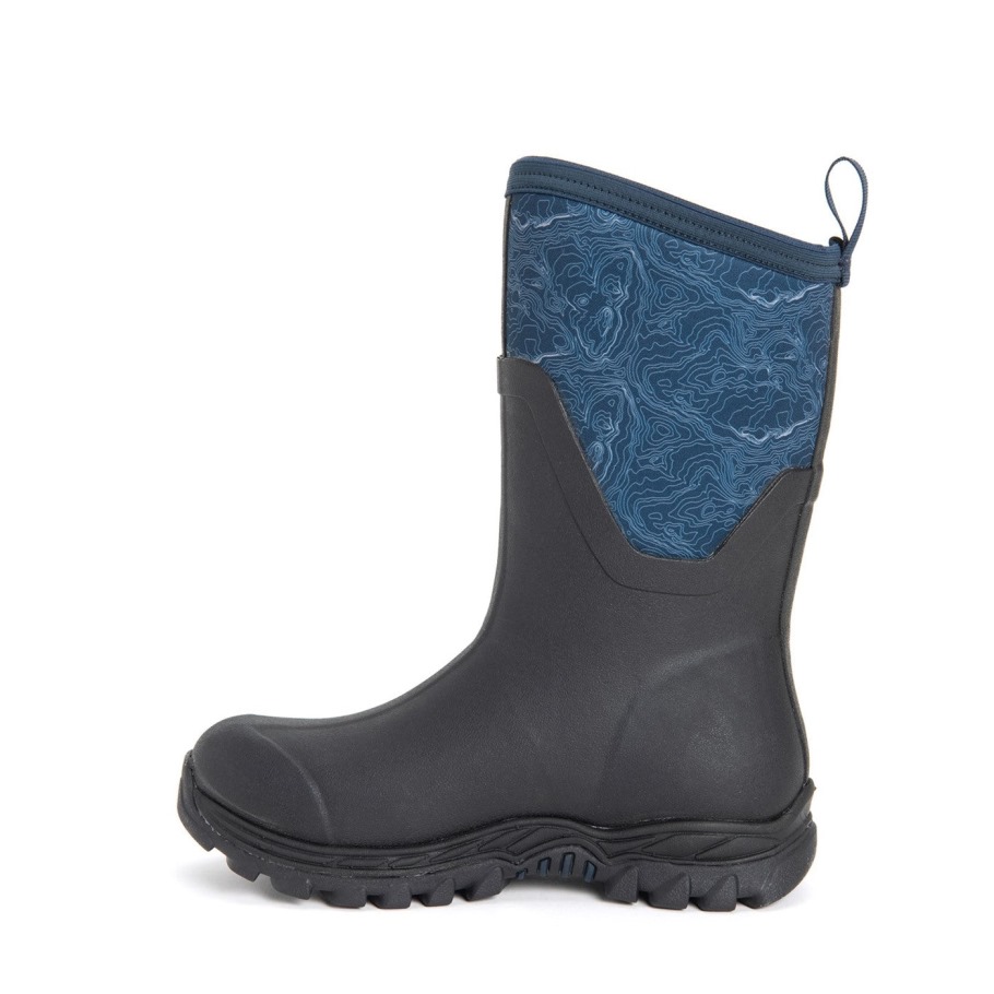 Dames Arctic Sport Ii Korte Laarzen Marine Topography Muckboot
