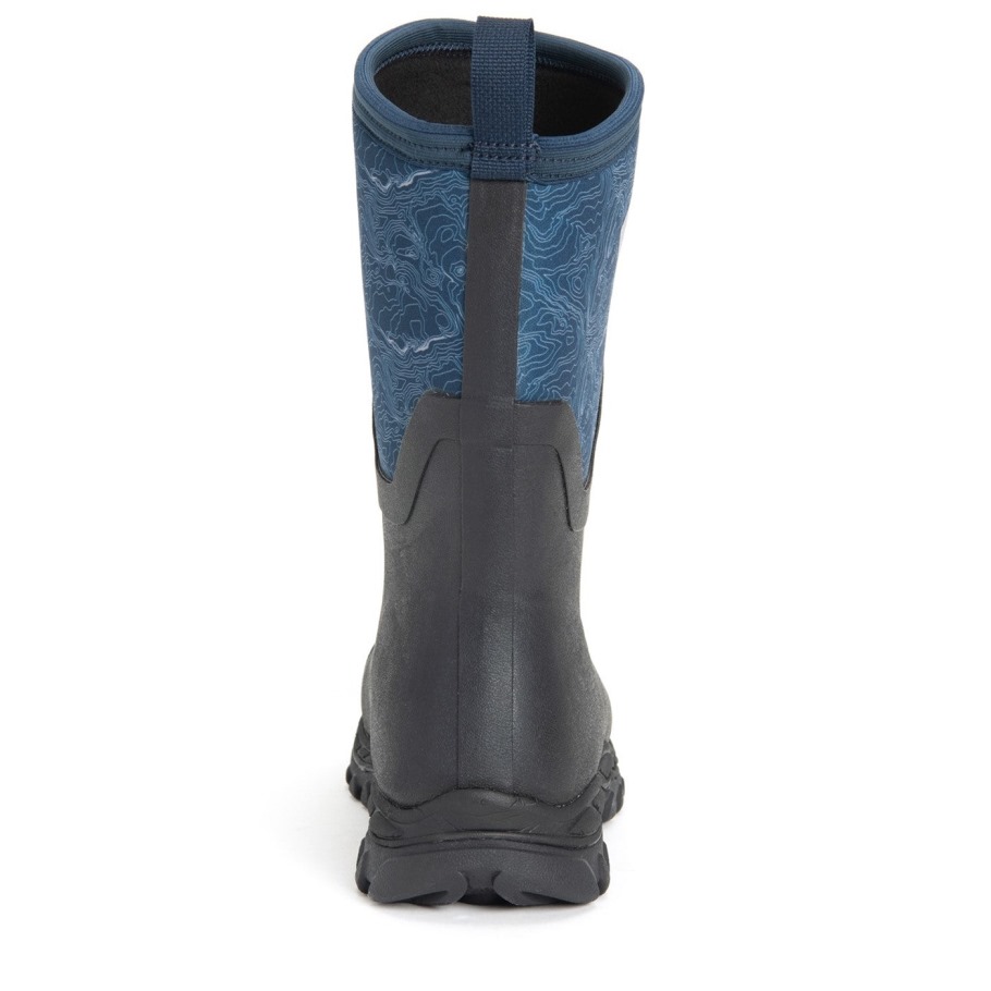 Dames Arctic Sport Ii Korte Laarzen Marine Topography Muckboot