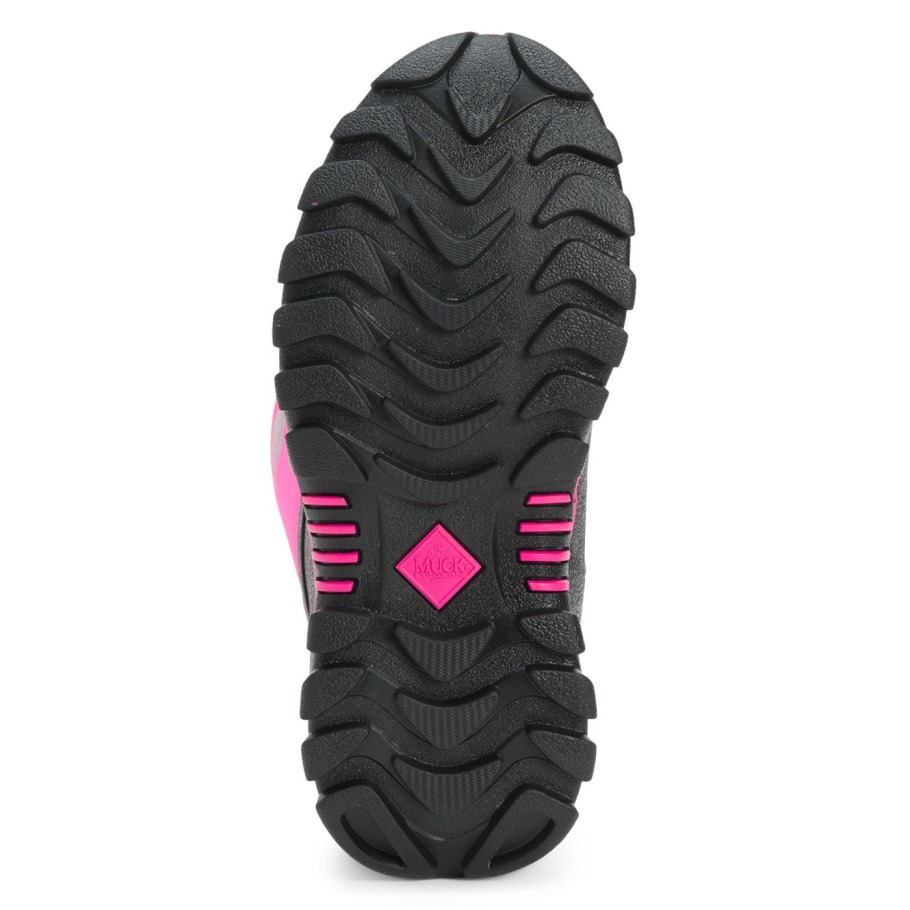 Dames Arctic Sport Ii Rijlaarzen Zwart/roze Muckboot
