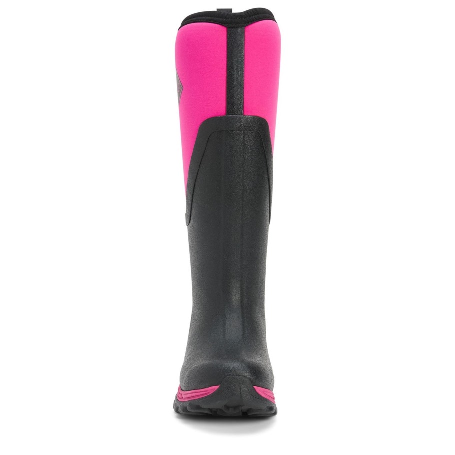 Dames Arctic Sport Ii Rijlaarzen Zwart/roze Muckboot