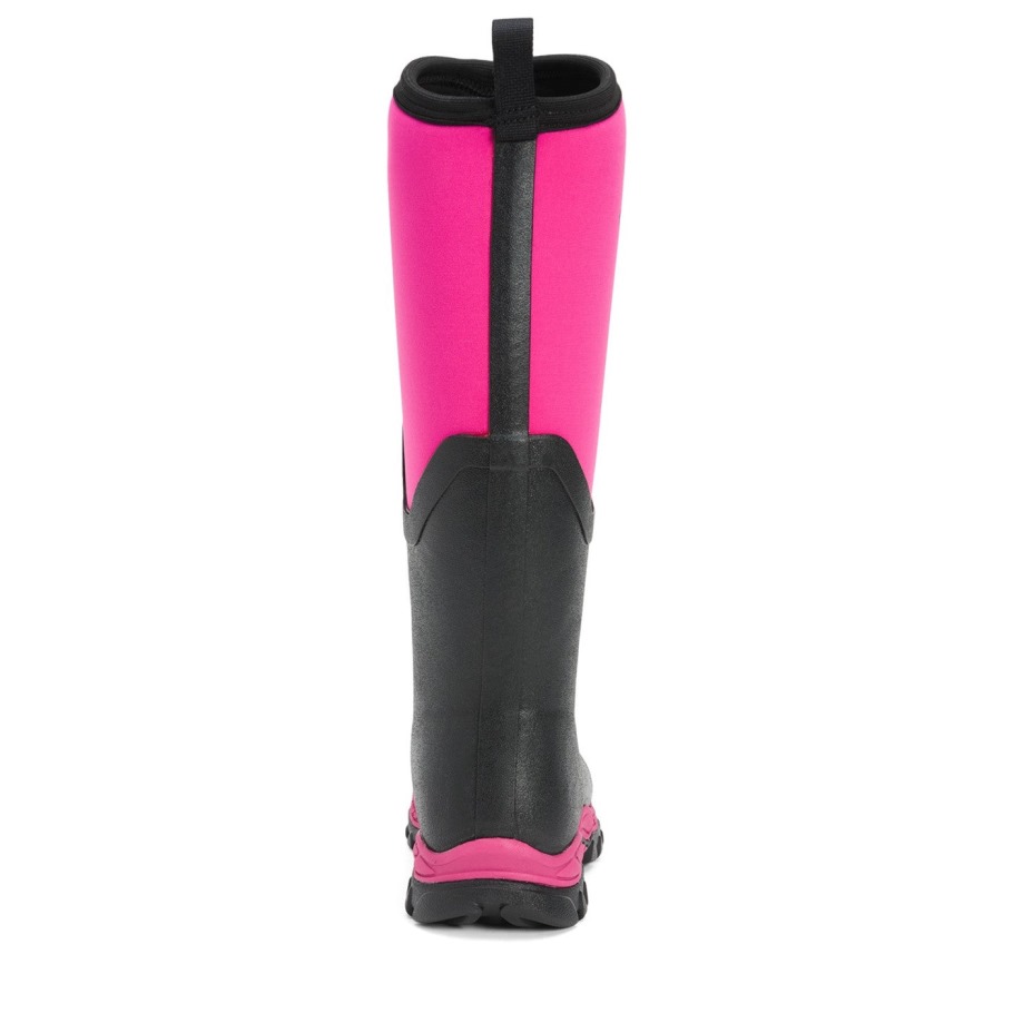 Dames Arctic Sport Ii Rijlaarzen Zwart/roze Muckboot