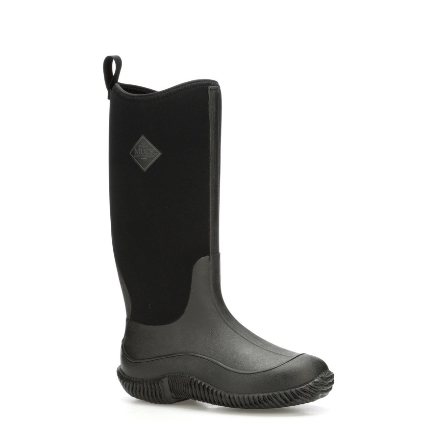 Dames Hale Lange Laarzen Zwarte Muckboot