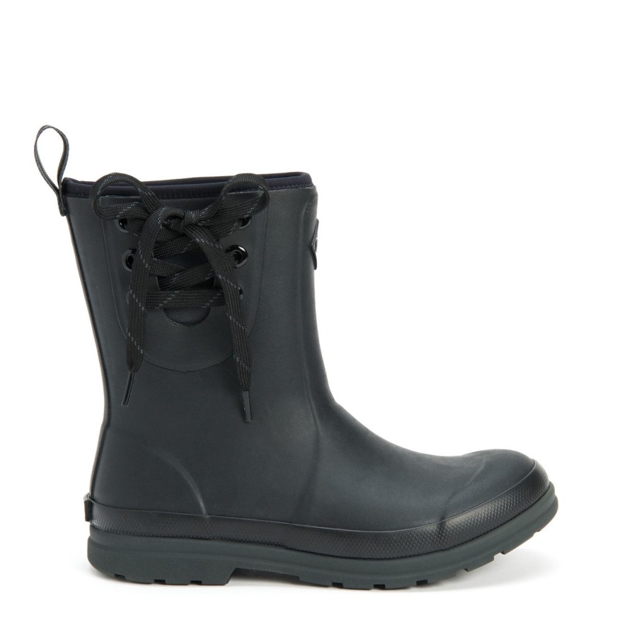Muck Originals Pull-on Korte Laarzen Voor Dames Zwart Muckboot