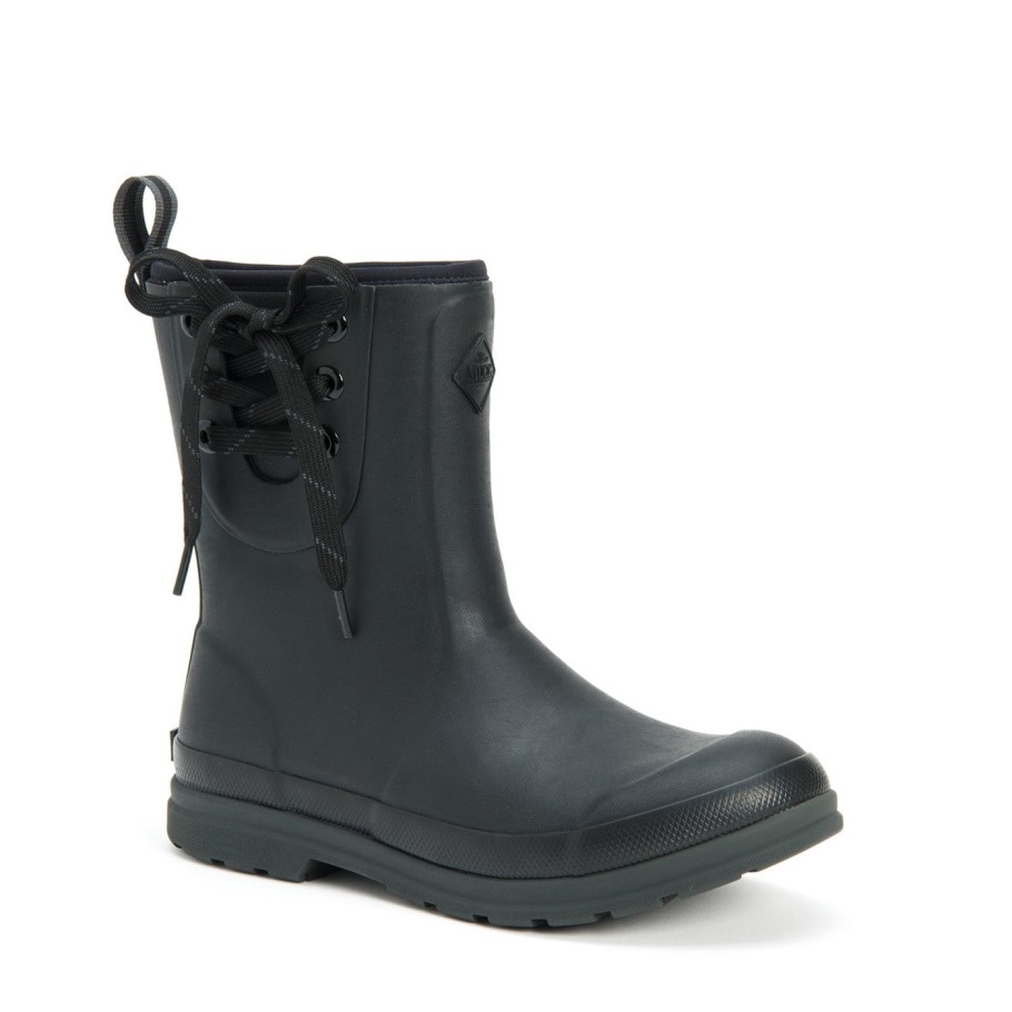 Muck Originals Pull-on Korte Laarzen Voor Dames Zwart Muckboot