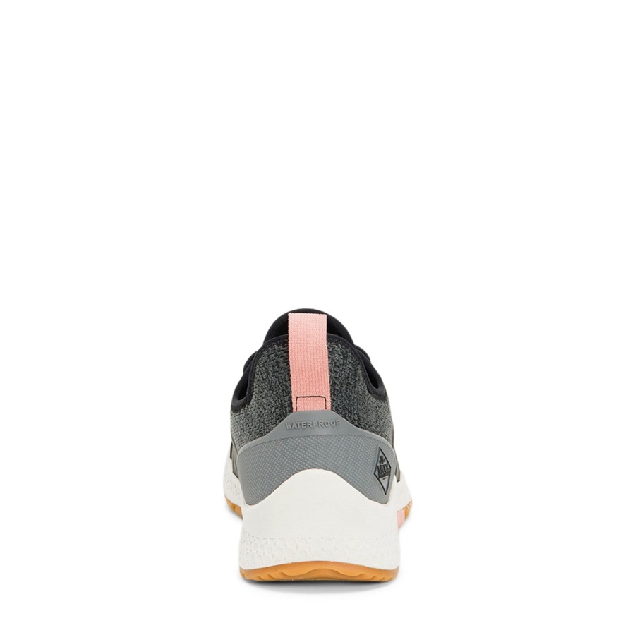 Outscape Veterschoenen Voor Dames Van Zwarte Klei, Muckboot