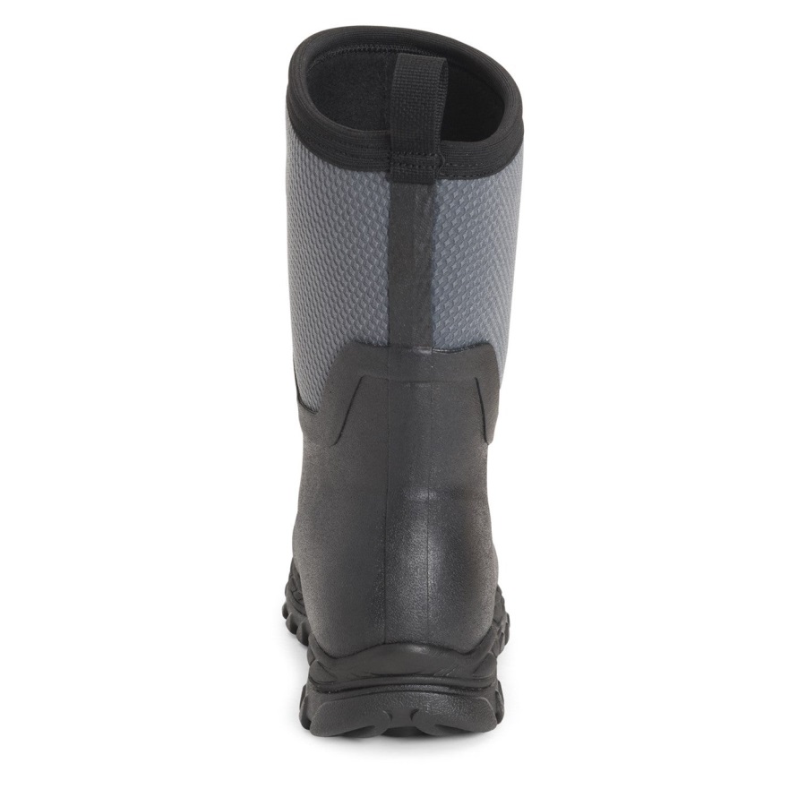 Zwart Grijze Dames Arctic Sport Ii Korte Laarzen Muckboot