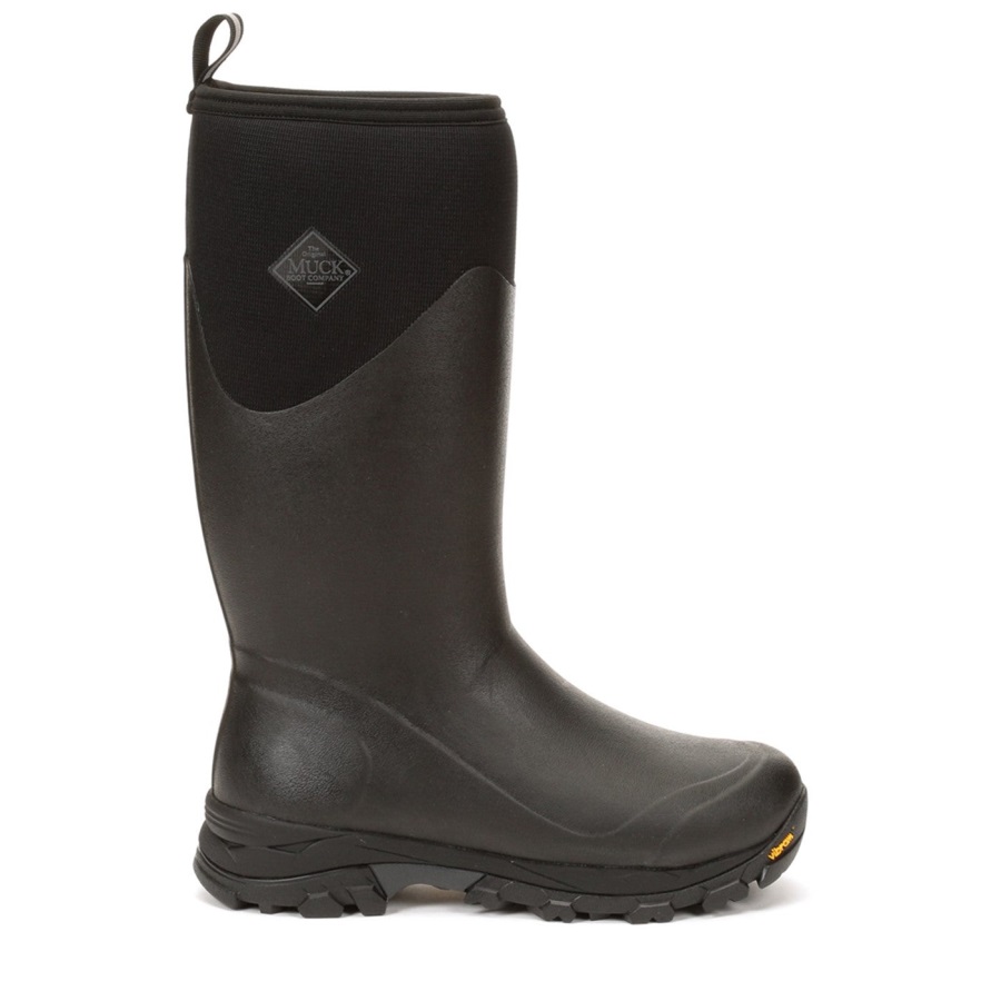 Zwarte Heren Arctic Ice Vibram Ag All Terrain Hoge Laarzen Muckboot