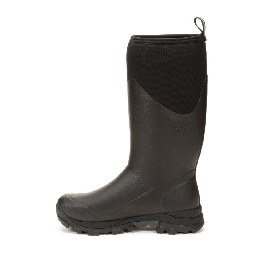 Zwarte Heren Arctic Ice Vibram Ag All Terrain Hoge Laarzen Muckboot