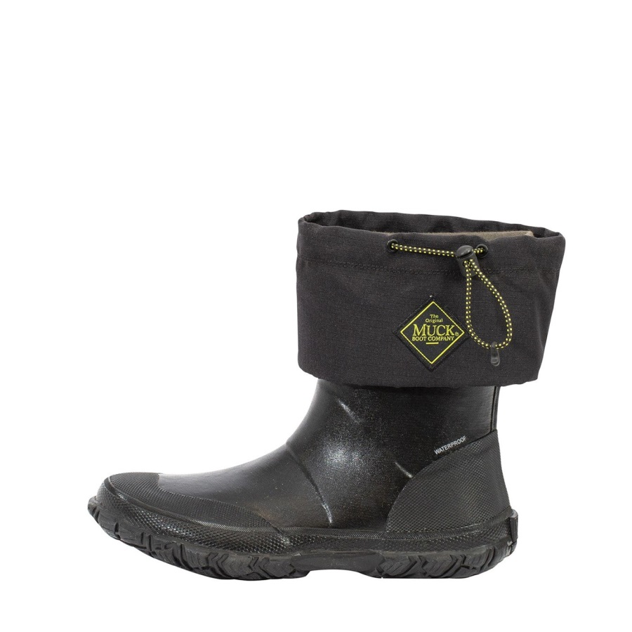 Zwarte Unisex Forager Lange Laarzen Muckboot