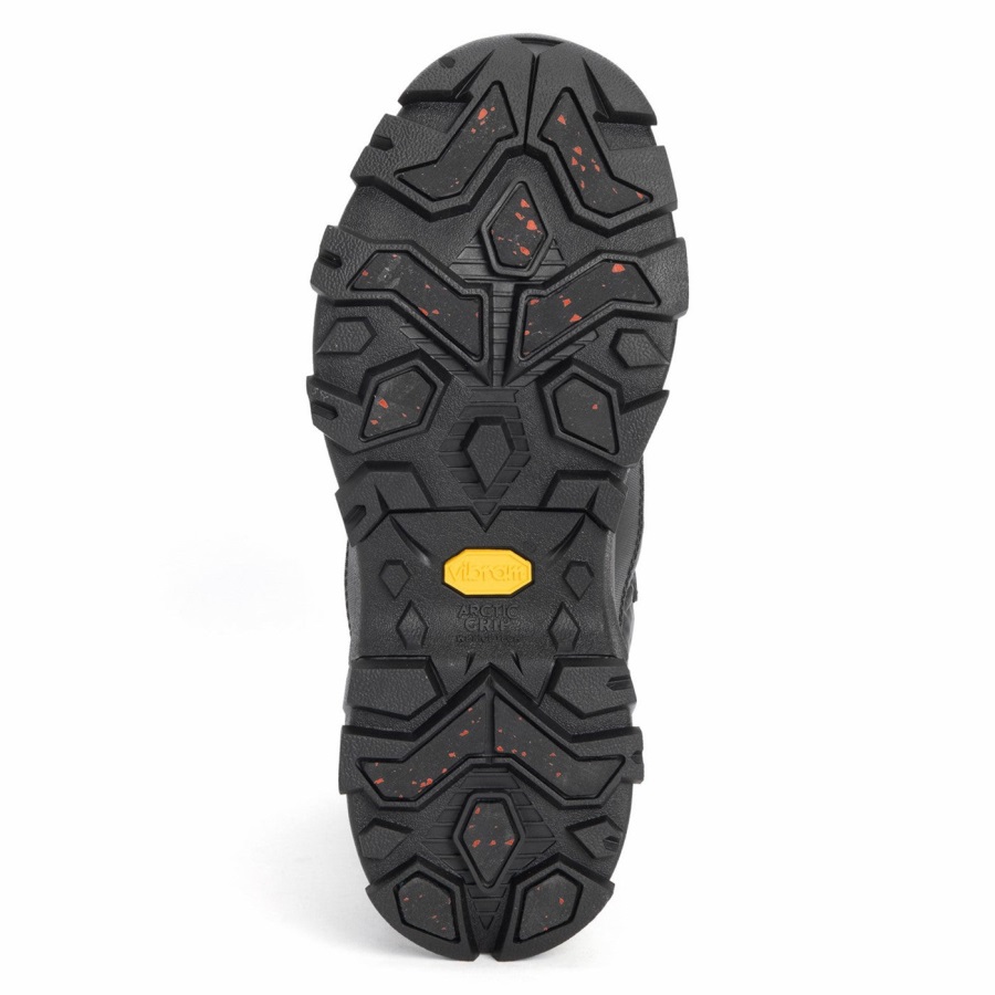Zwarte Dames Arctic Ice Nomadische Vibram All Terrain Korte Laarzen Muckboot