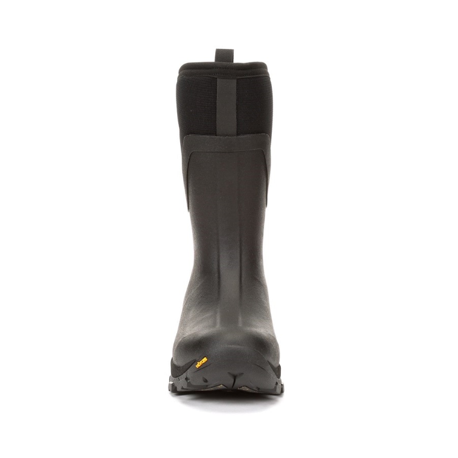 Zwarte Dames Arctic Ice Vibram Ag All Terrain Korte Laarzen Muckboot