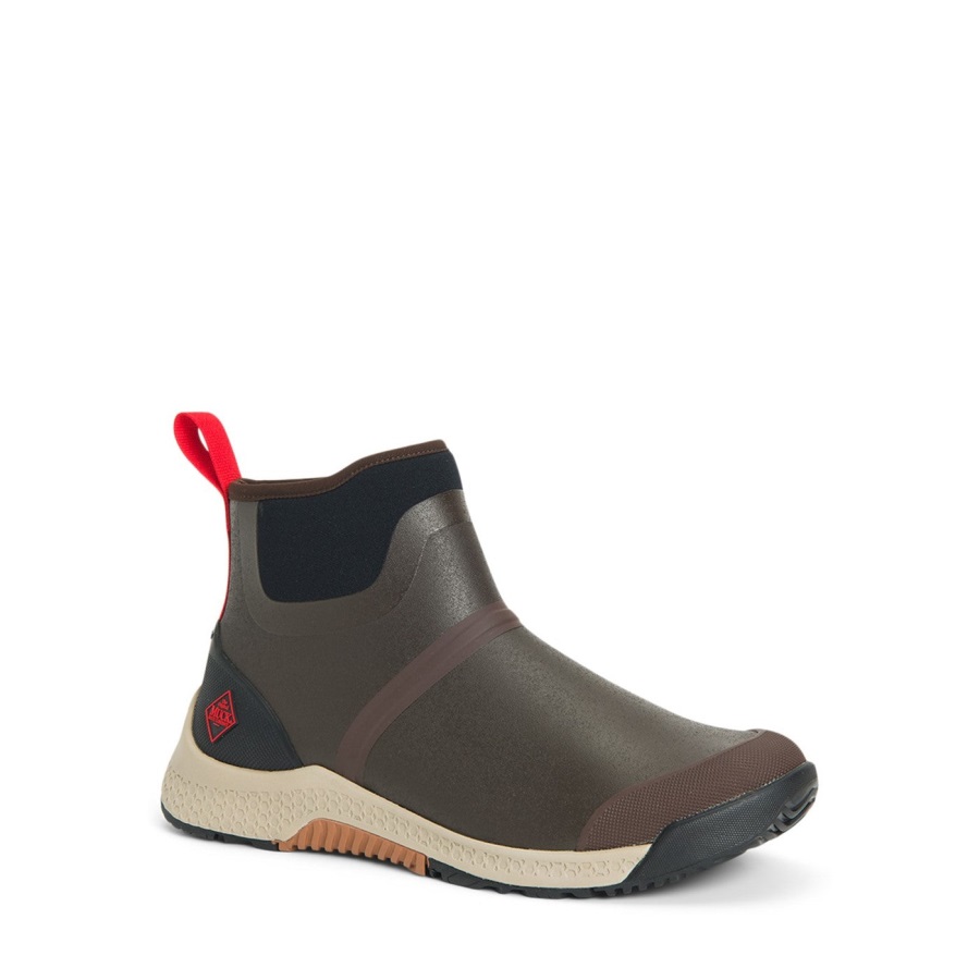 Bruine Outscape Korte Laarzen Muckboot Voor Heren