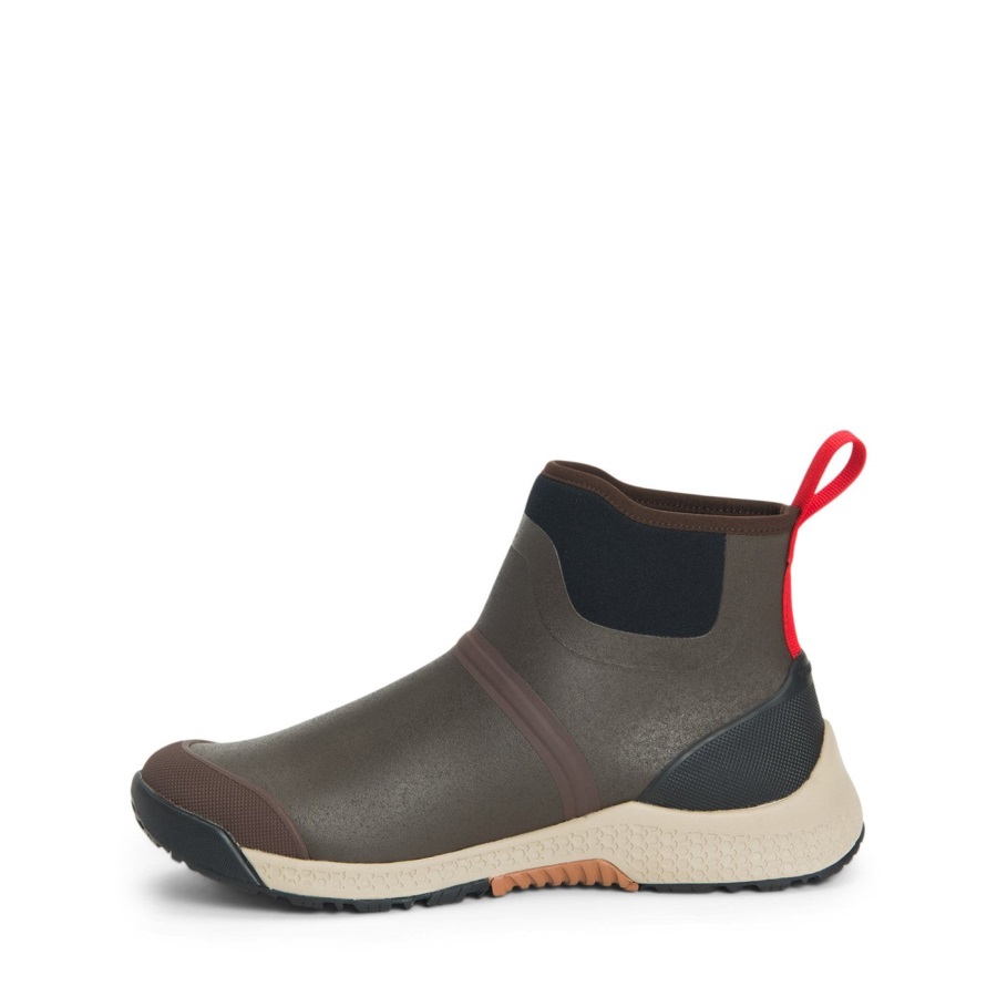 Bruine Outscape Korte Laarzen Muckboot Voor Heren