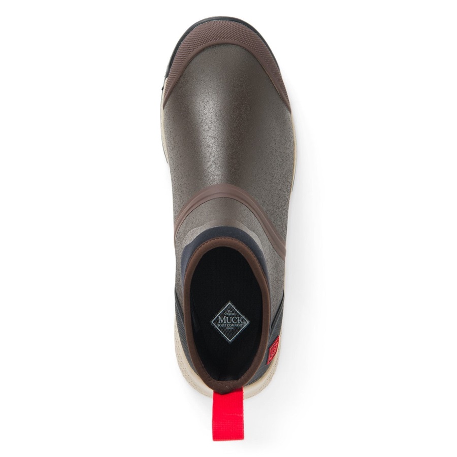 Bruine Outscape Korte Laarzen Muckboot Voor Heren