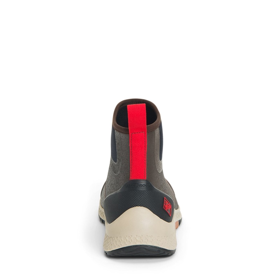 Bruine Outscape Korte Laarzen Muckboot Voor Heren