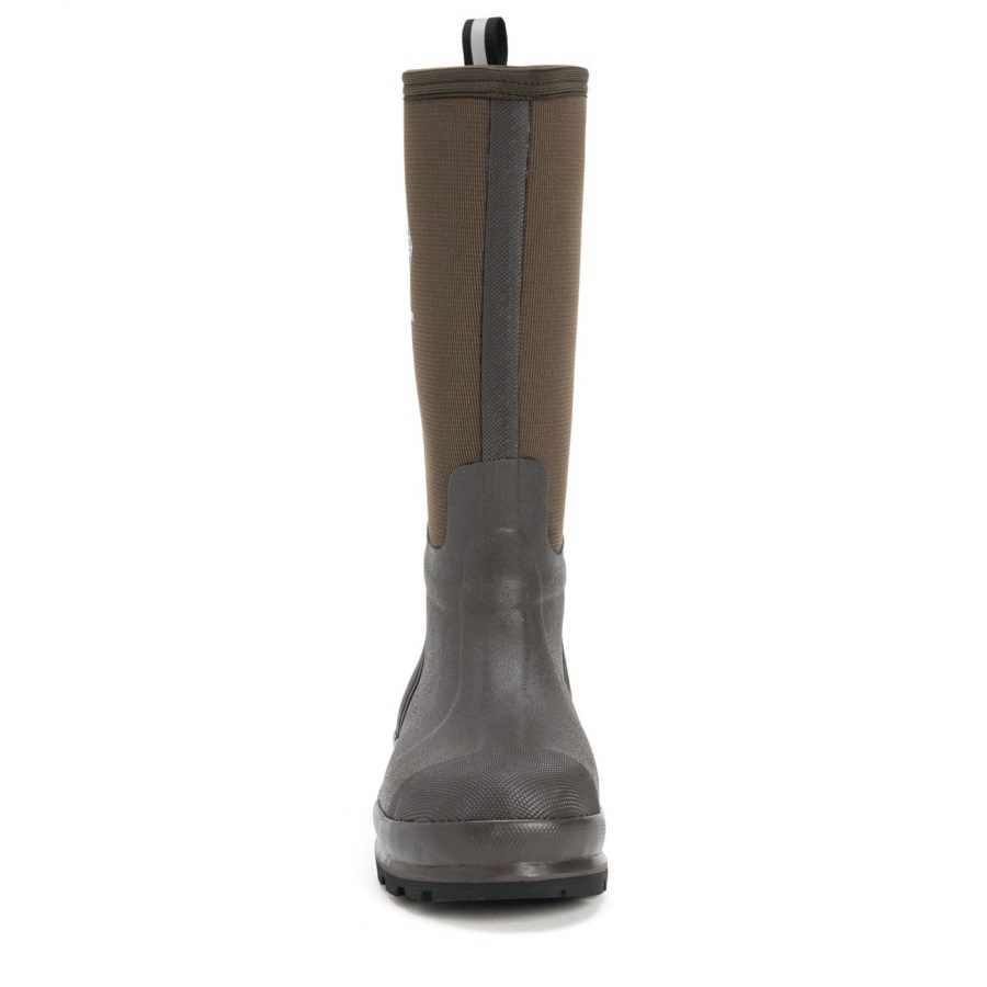 Bruine Unisex Karwei Coole Lange Laarzen Muckboot