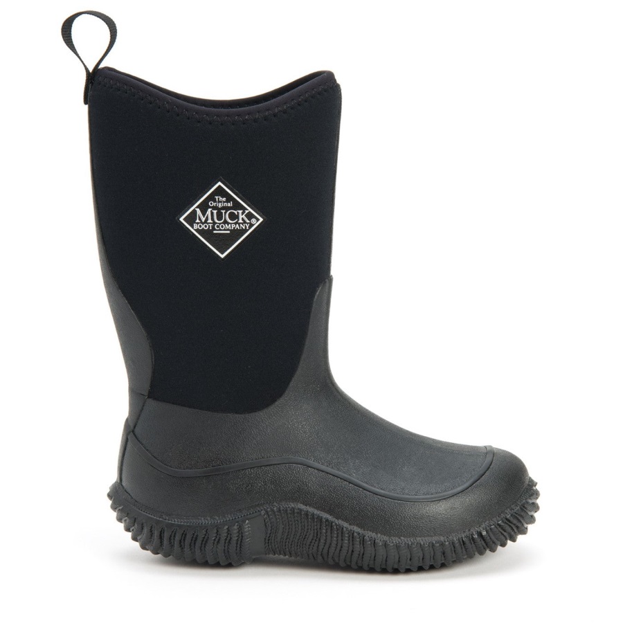 Hoge Kinderlaarzen Muckboot Zwart