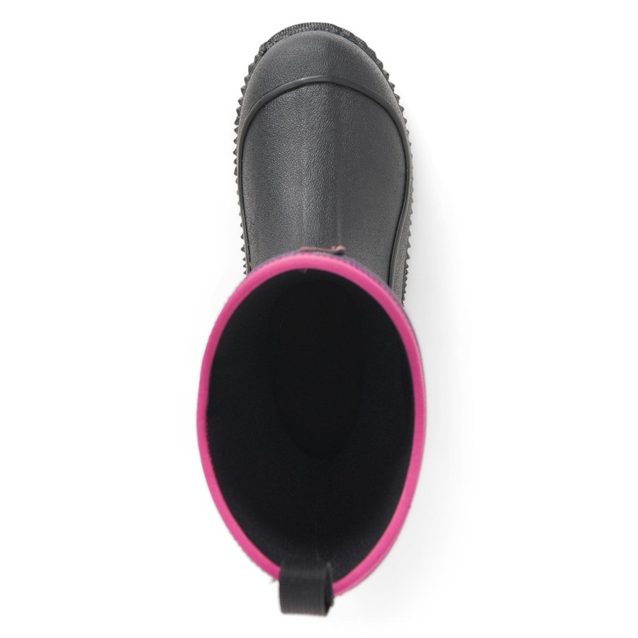 Magenta Digi Fade Print Hoge Laarzen Voor Kinderen Muckboot