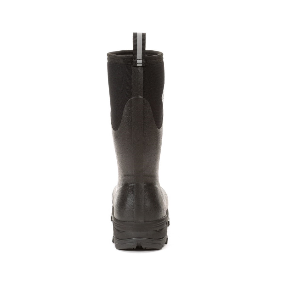 Heren Arctic Ice Vibram Ag All Terrain Korte Laarzen Muckboot Zwart