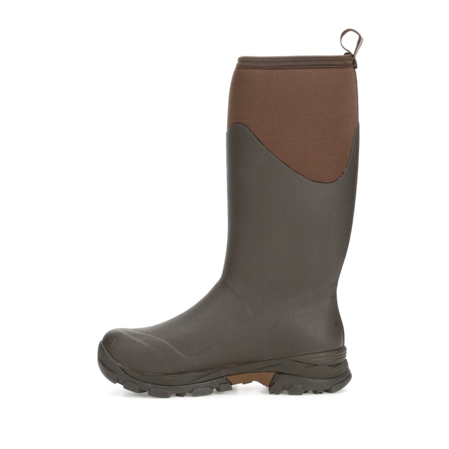 Arctic Ice Vibram Ag All Terrain Hoge Laarzen Voor Heren, Bruine Muckboot