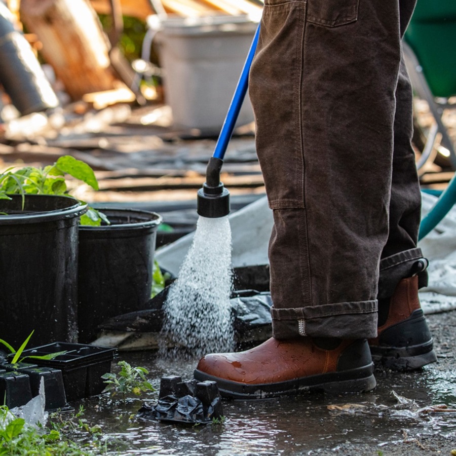 Chelsea Veiligheidslaarzen Voor Heren, Chore Farm, Caramel Muckboot