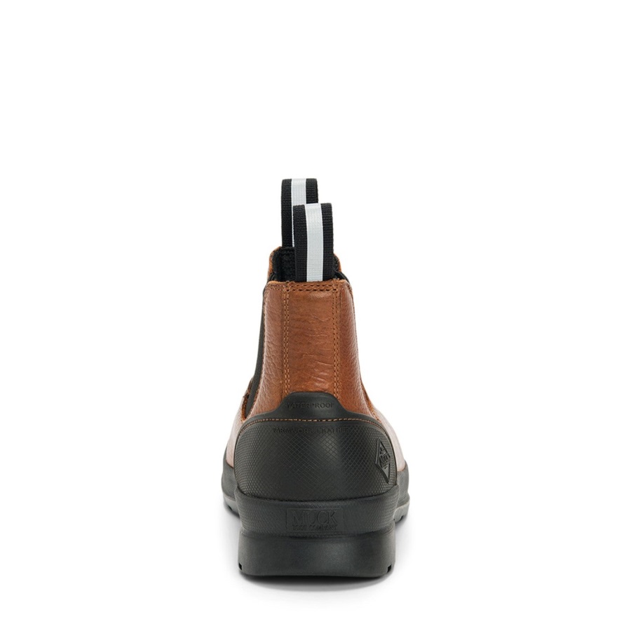 Chelsea Veiligheidslaarzen Voor Heren, Chore Farm, Caramel Muckboot