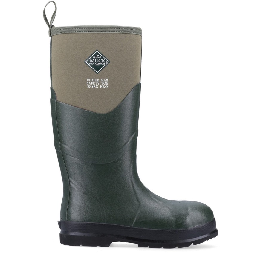 Mos Unisex Chore Max Stalen Neus S5 Lange Laarzen Muckboot