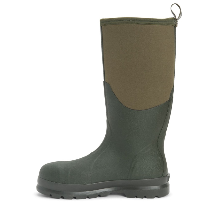 Mos Unisex Karwei Hoge Laarzen Met Stalen Neus Muckboot