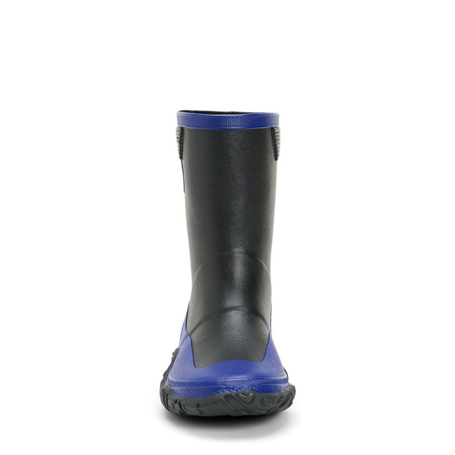 Muckboot Zwart Blauwe Hoge Kinderlaarzen Forager