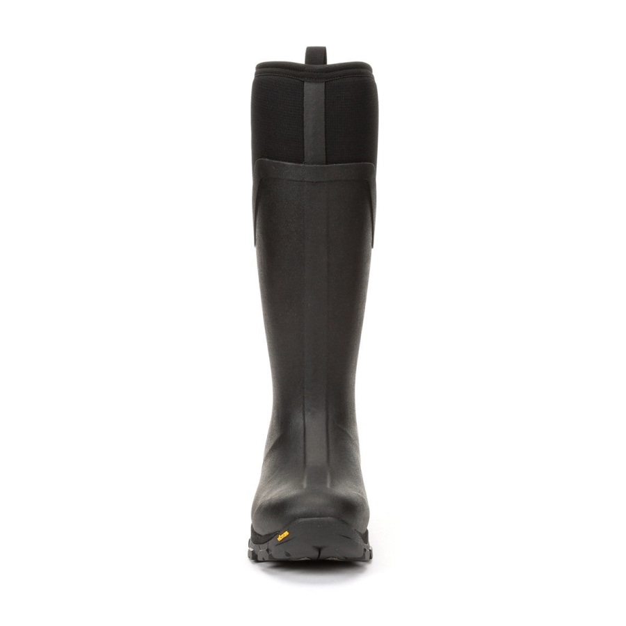 Muckboot Zwarte Dames Arctic Ice Vibram Ag All Terrain Rijlaarzen