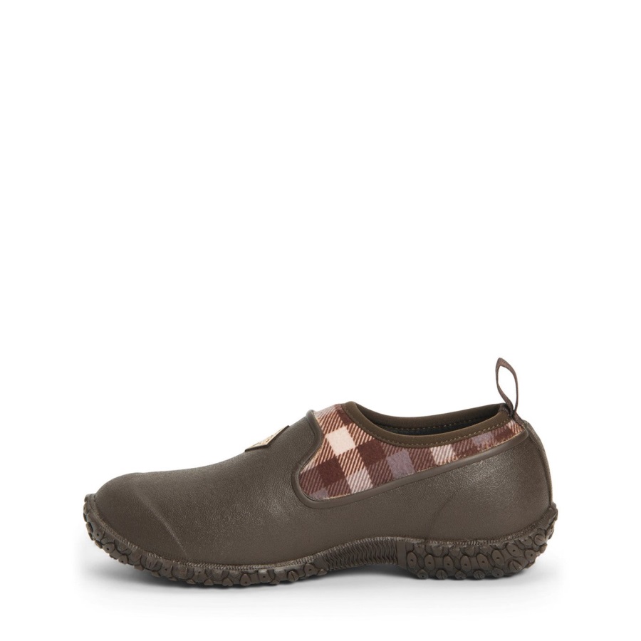 Muckboot Rhs Muckster Ii Damesschoenen Met Bruine Ruitjesprint