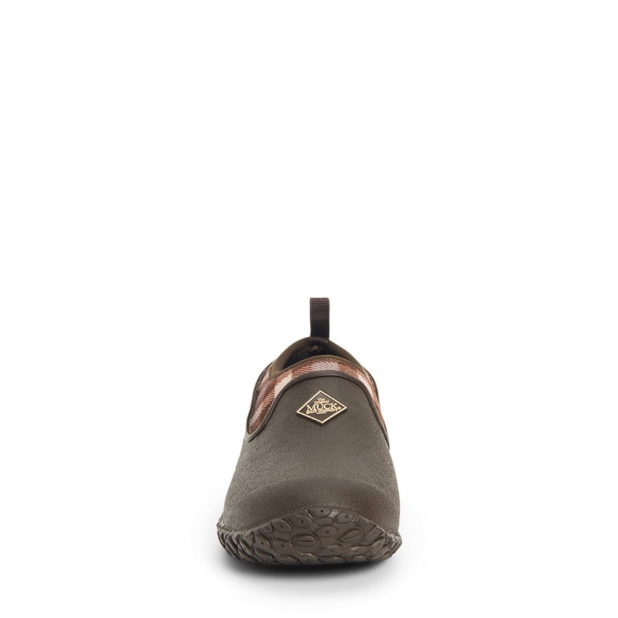 Muckboot Rhs Muckster Ii Damesschoenen Met Bruine Ruitjesprint