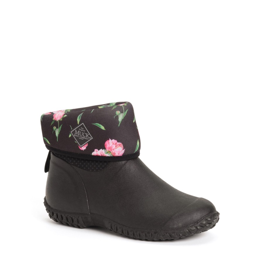 Muckboot Houtskoolprint Rhs Muckster Ii Korte Laarzen Voor Dames