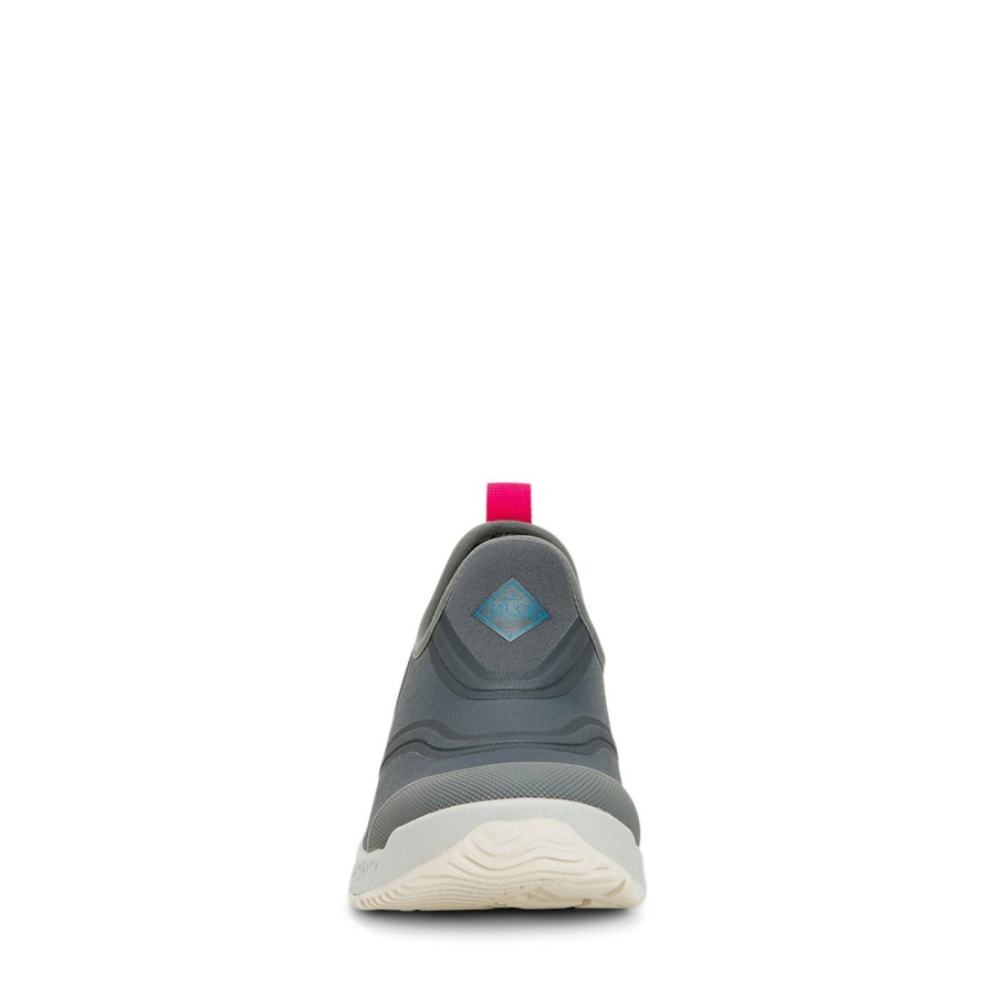 Muckboot Grijze Wintertaling Roze Outscape Damesschoenen