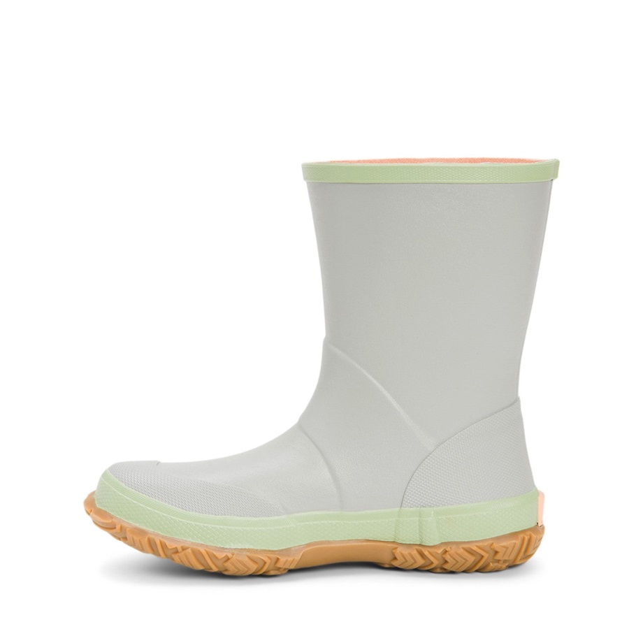 Muckboot Lichtgrijze Korte Korte Laarzen Voor Dames