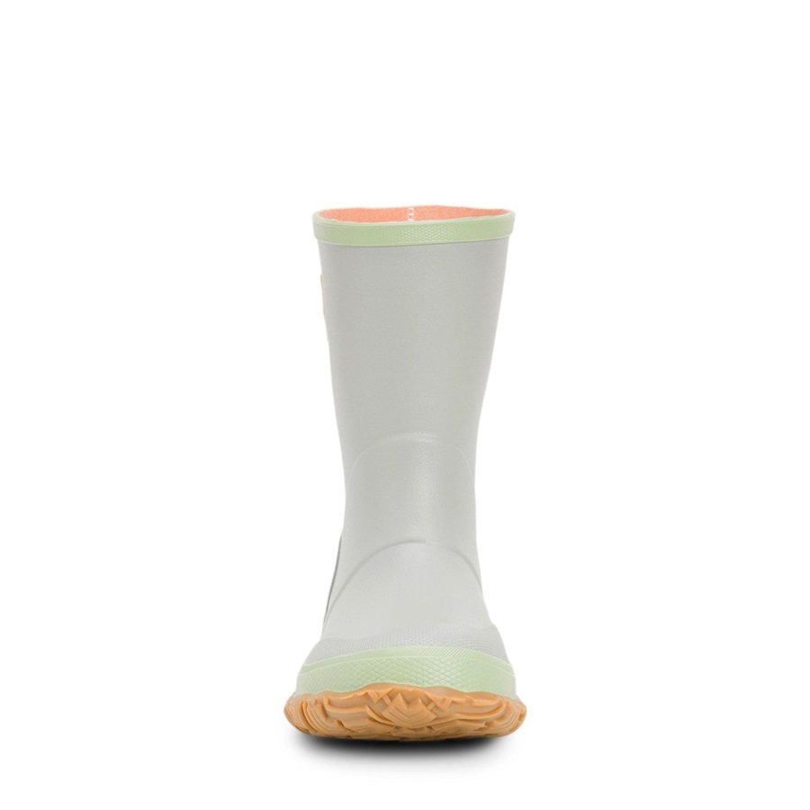 Muckboot Lichtgrijze Korte Korte Laarzen Voor Dames