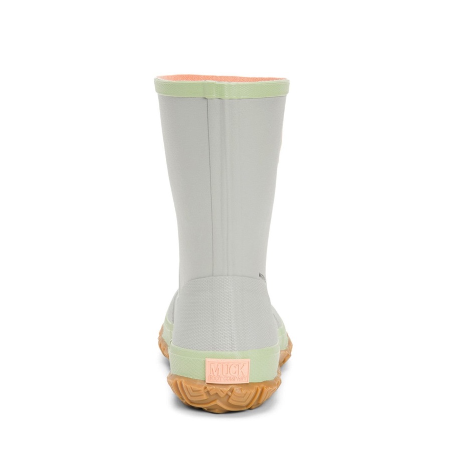 Muckboot Lichtgrijze Korte Korte Laarzen Voor Dames